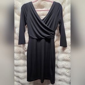 The Limited Black Long Sleeve Dress
